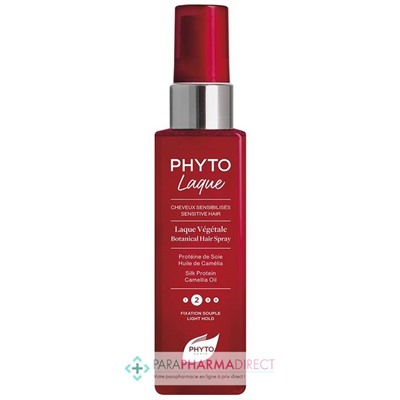 Phyto PhytoLaque - Laque Végétale - Cheveux Sensibilisés - Spray 100 ml