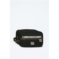 Estuche Luca Negro y caqui