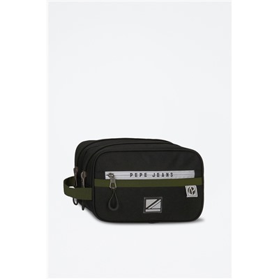 Estuche Luca Negro y caqui