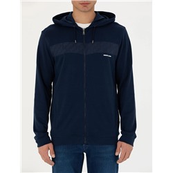 Lacivert Regular Fit Hırka