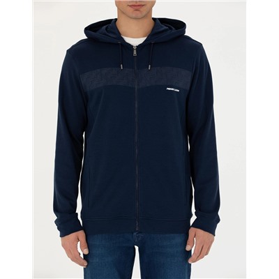 Lacivert Regular Fit Hırka