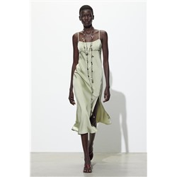 SATIN SLIP DRESS