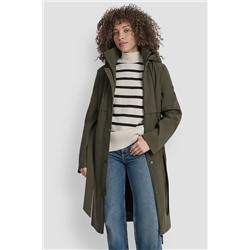 LONG WAIST BELT TRENCH COAT