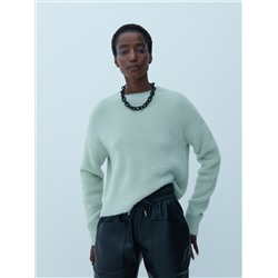 Pullover aus weichem Strickstoff