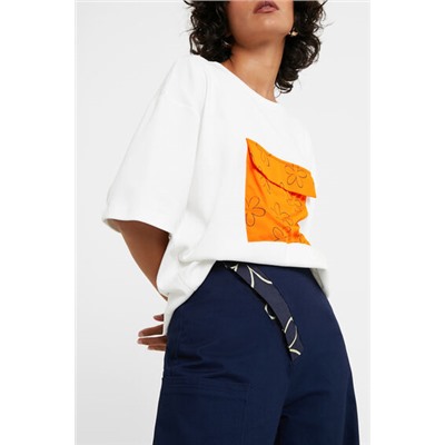 Pantalón culotte cropped
