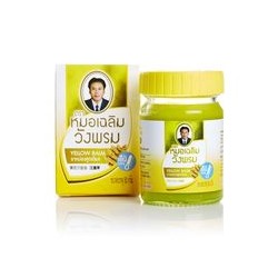 Желтый бальзам охлаждающий от Wang prom herb 50 гр / Wang prom herb yellow balm 50g
