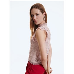 Bluse mit Spitze