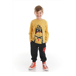 DenokidsŞimşek Köpek Erkek Çocuk T-shirt Pantolon Takım