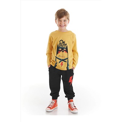DenokidsŞimşek Köpek Erkek Çocuk T-shirt Pantolon Takım