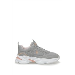 U.S. Polo Assn. Bob Wmn 3fx Grı Kadın Sneaker BOB WMN 3FX