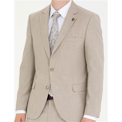 Bej Ex. Slim Fit Takım Elbise