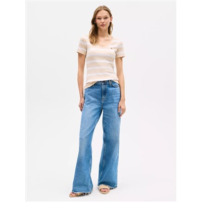 V-Neck Stripe Favorite T-Shirt