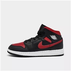 Big Kids' Air Jordan Retro 1 Mid Casual Shoes