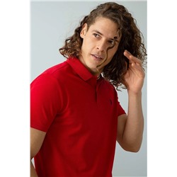 U.S. Polo Assn. Erkek Polo Yaka Tshirt Kırmızı G081GL011.000.739379