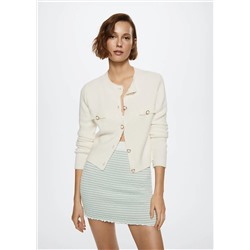 Falda rayas textura -  Mujer | MANGO OUTLET Melilla