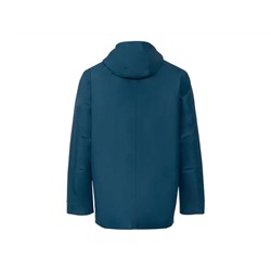 LIVERGY® Herren Regenmantel, mit Kapuze und Kordel