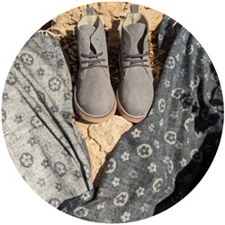 AB.Zapatos 1619/2 New · R · Gris+Двухсторонний палантин FLORES (220) Gris АКЦИЯ