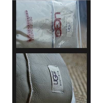 Кожаные меховые перчатки   UG*G