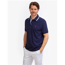 DOT PRINT POLO SHIRT