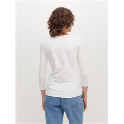 T-Shirt mit U-Boot-Ausschnitt