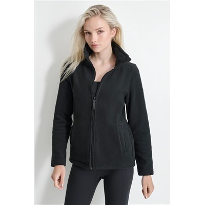 TECH FLEECE JACKET WITH MATTE SHINE LOGO SLEEVE PATCH