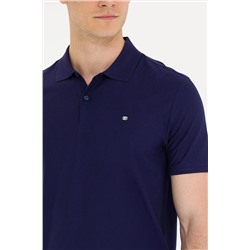 Erkek Lacivert Polo Yaka Tişört
