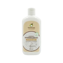 Tropicana Coconut Shower Cream For All Skin Type Paraban Free 290 ML_