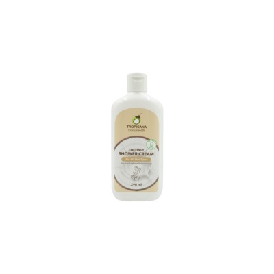 Tropicana Coconut Shower Cream For All Skin Type Paraban Free 290 ML_