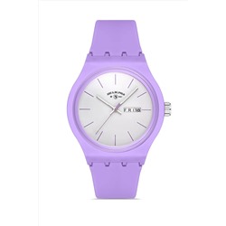 Aqua Di Polo 1987, APWR031808 Mor Kadın Silikon Kol Saati