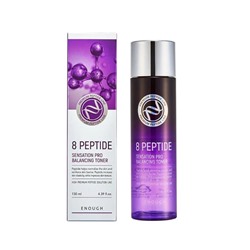 ENOUGH Premium 8 peptied Sensation Pro Toner Тонер для лица с пептидами 130мл