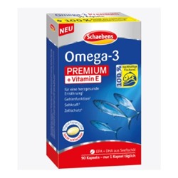 Omega 3 Lachs- & Fischöl Kapseln 90 St.