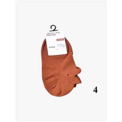 Женские однотонные короткие носки, экспорт  Uniql*o