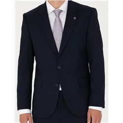 Lacivert Slim Fit Takım Elbise