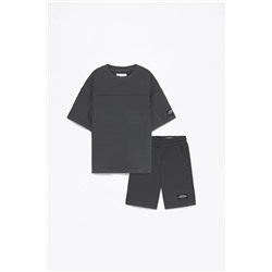 Conjunto camiseta y bermuda piqué