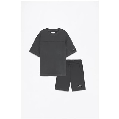 Conjunto camiseta y bermuda piqué