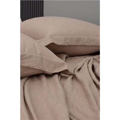 Meleni Tek Kişilik Comforter Set - Kiremit
