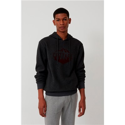 Sudadera con capucha Gris oscuro