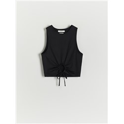 Crop Top aus Jersey