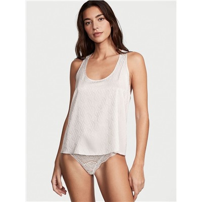VICTORIA'S SECRET Satin Racerback Tank