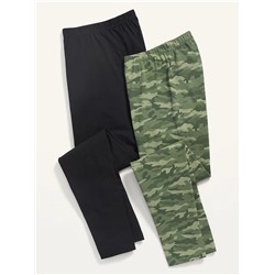High-Waisted Leggings 2-Pack for Women