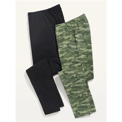 High-Waisted Leggings 2-Pack for Women