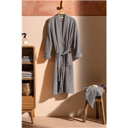Carla Kimono Unisex %100 Pamuk Bornoz Set
