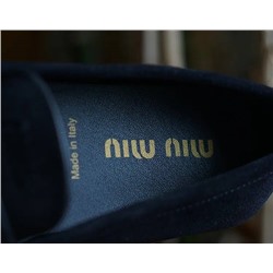 Mi*u Mi*u  👟   женские лоферы из натуральной замши и воловьей кожи, мягкие и очень удобные ✔️ отшиты из остатков оригинальных тканей✔️