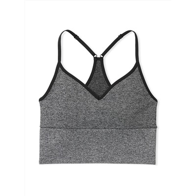 PINK Seamless Longline Sports Br
