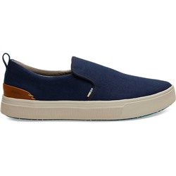 Navy Heritage Canvas Men's TRVL LITE Slip-Ons
