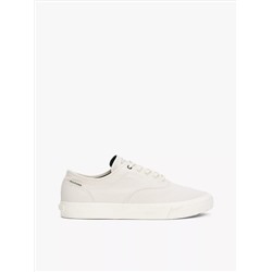 Embossed Logo Canvas Sneaker
