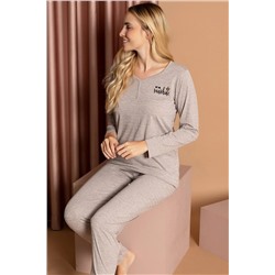 Siyah İnci Pijama Takım 22260599