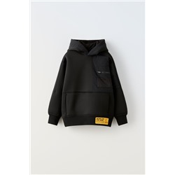 TECHNICAL SPORTY HOODIE