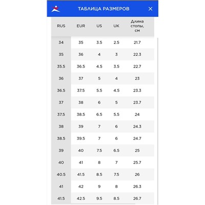Женские кроссовки Kapp*a Bon*o, экспорт в Россию