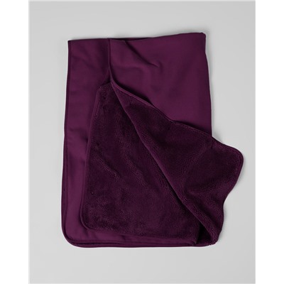 WOMEN'S FLEECE-LINED SHERPA WEARABLE BLANKET